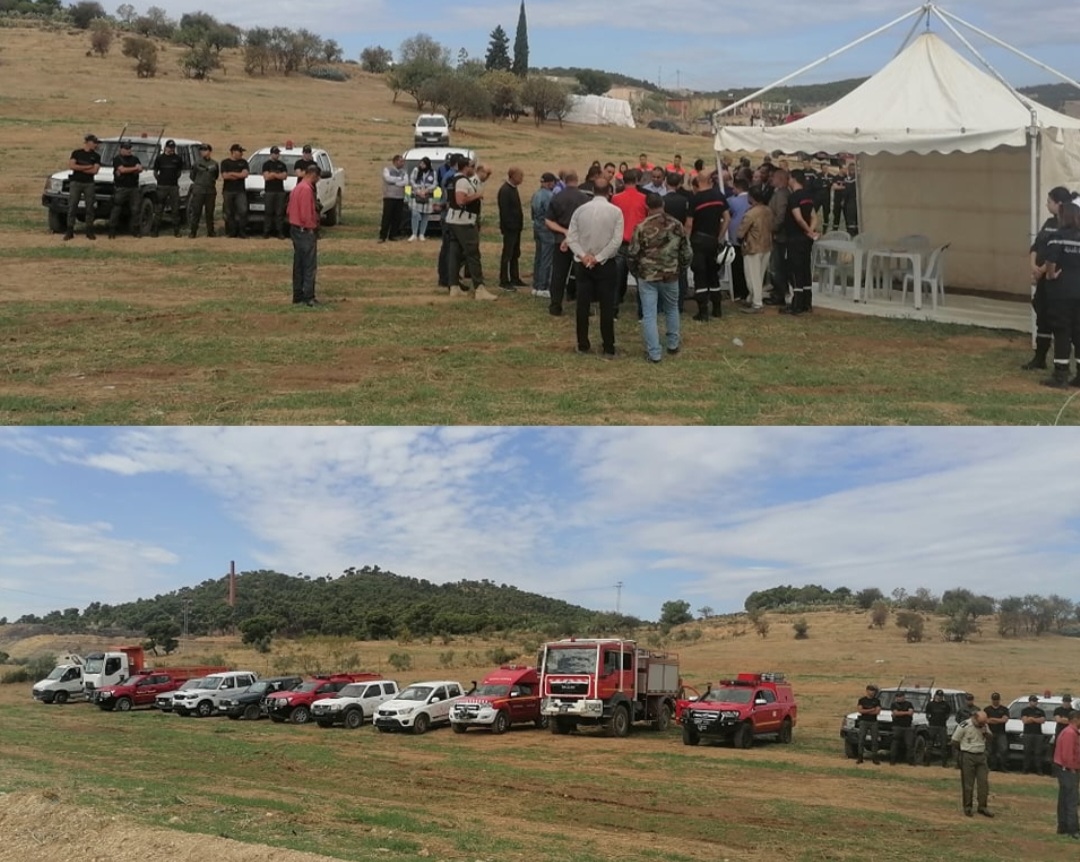 الكاف .. عملية بيضاء للحماية المدنية